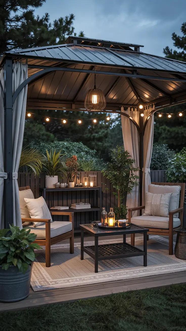 34 Gazebo Decorating Ideas 2026 For Backyard, Outdoor Patio, And Party Garden Inspiration