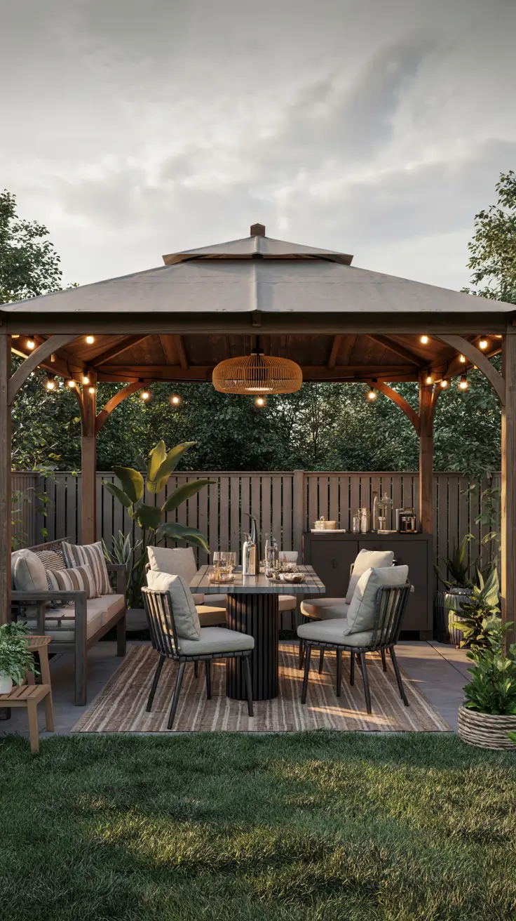 34 Gazebo Decorating Ideas 2026 For Backyard, Outdoor Patio, And Party Garden Inspiration