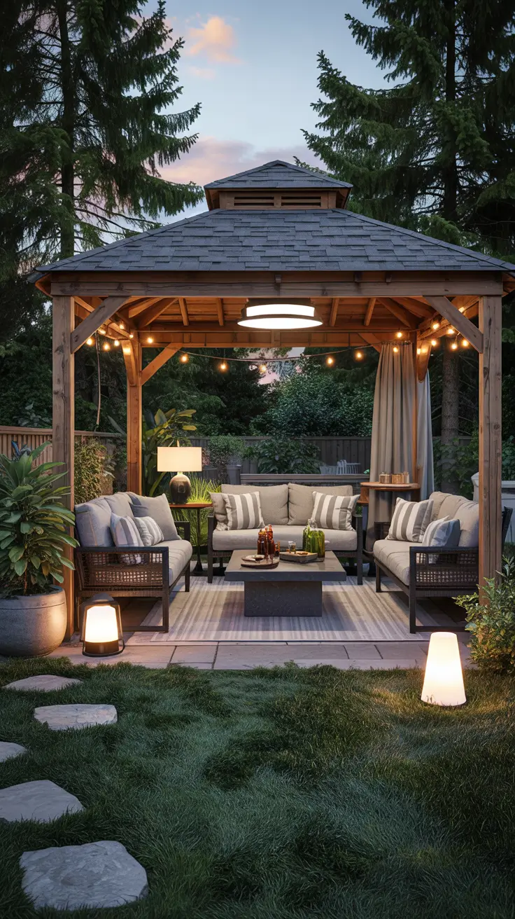 34 Gazebo Decorating Ideas 2026 For Backyard, Outdoor Patio, And Party Garden Inspiration