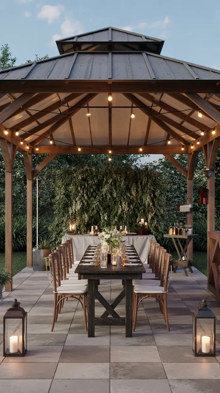 34 Gazebo Decorating Ideas 2026 For Backyard, Outdoor Patio, And Party Garden Inspiration