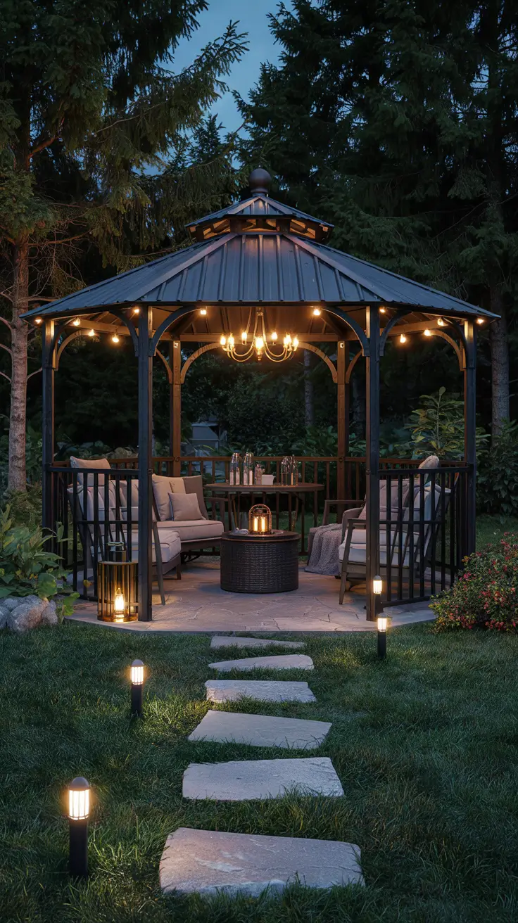 34 Gazebo Decorating Ideas 2026 For Backyard, Outdoor Patio, And Party Garden Inspiration