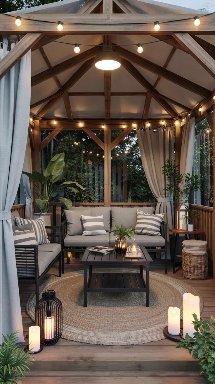 34 Gazebo Decorating Ideas 2026 For Backyard, Outdoor Patio, And Party Garden Inspiration