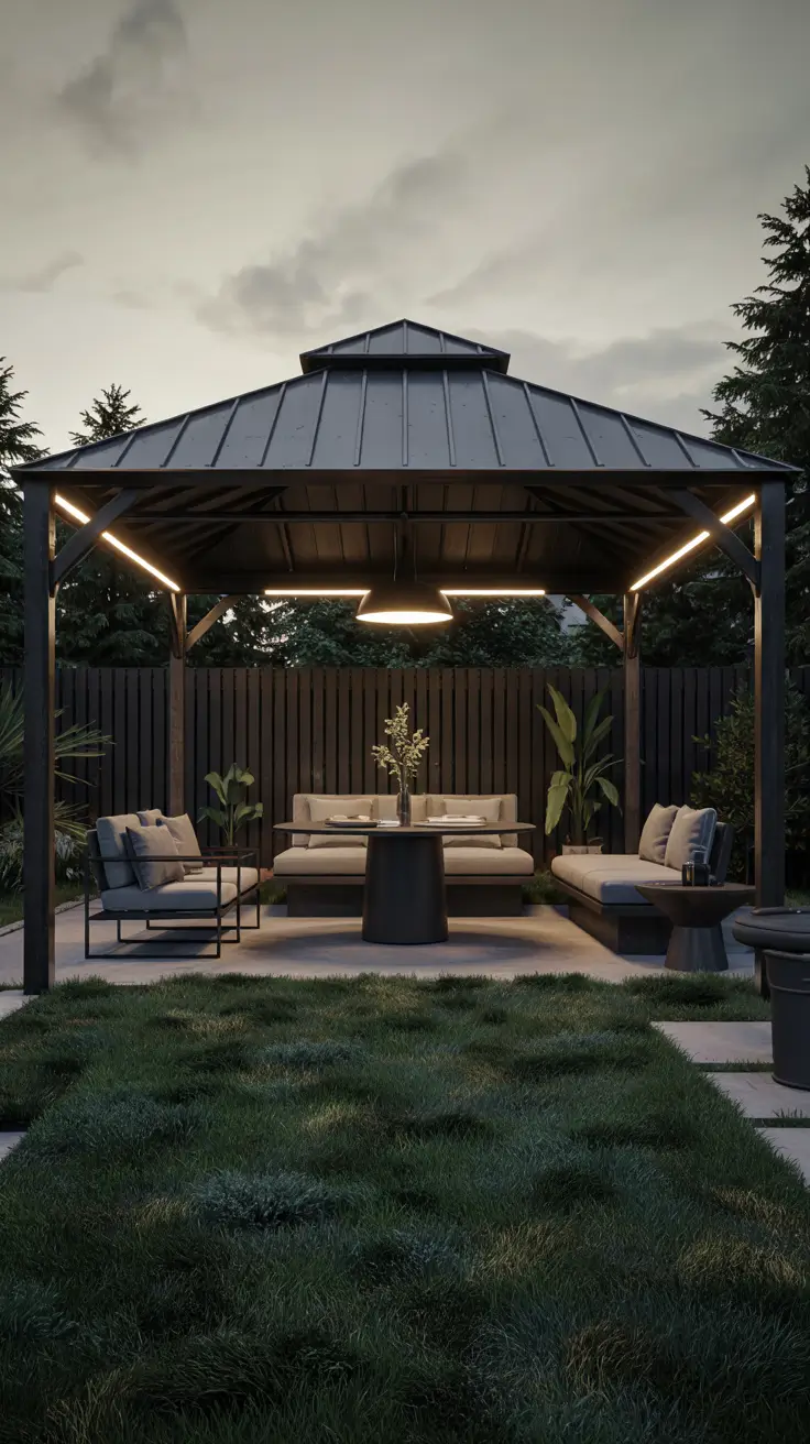 37 Gazebo Lighting Ideas 2026 For Backyard, Patio, Garden And Modern Gazebos