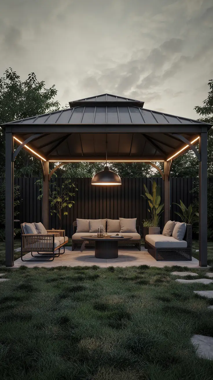 37 Gazebo Lighting Ideas 2026 For Backyard, Patio, Garden And Modern Gazebos