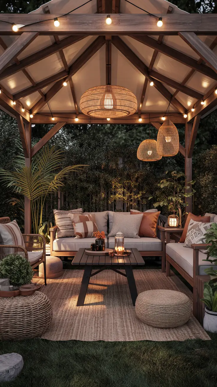 37 Gazebo Lighting Ideas 2026 For Backyard, Patio, Garden And Modern Gazebos