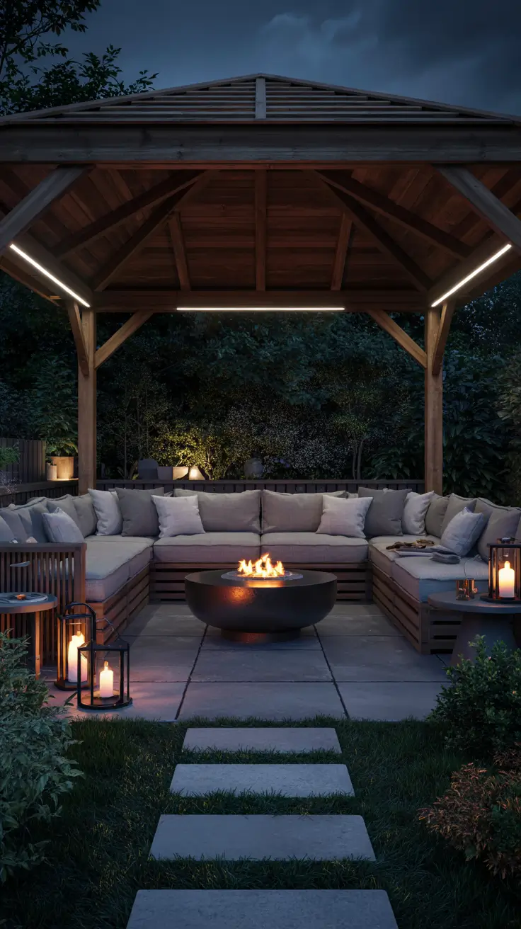 37 Gazebo Lighting Ideas 2026 For Backyard, Patio, Garden And Modern Gazebos