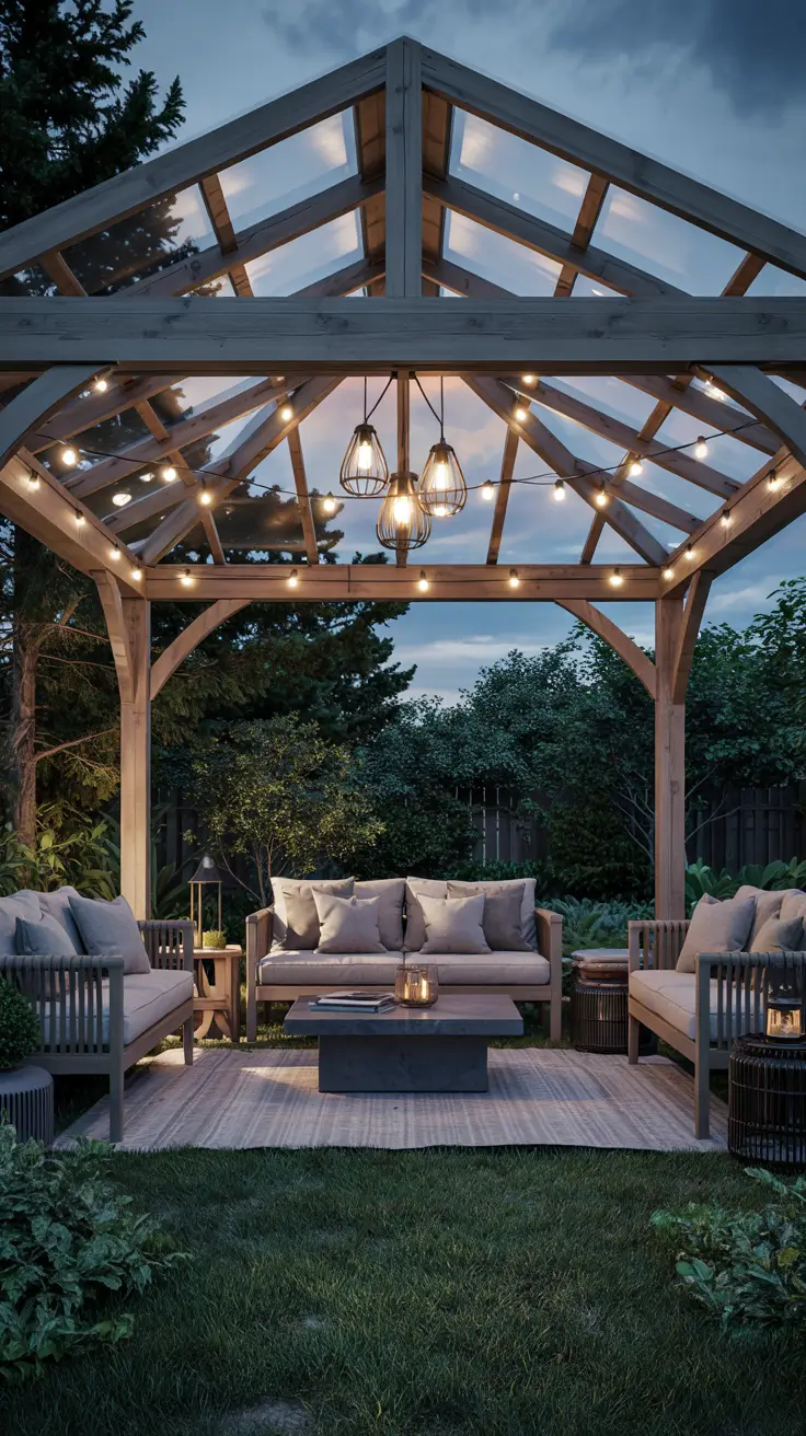 37 Gazebo Lighting Ideas 2026 For Backyard, Patio, Garden And Modern Gazebos