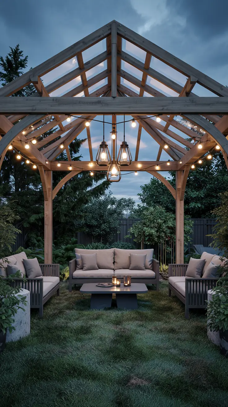 37 Gazebo Lighting Ideas 2026 For Backyard, Patio, Garden And Modern Gazebos