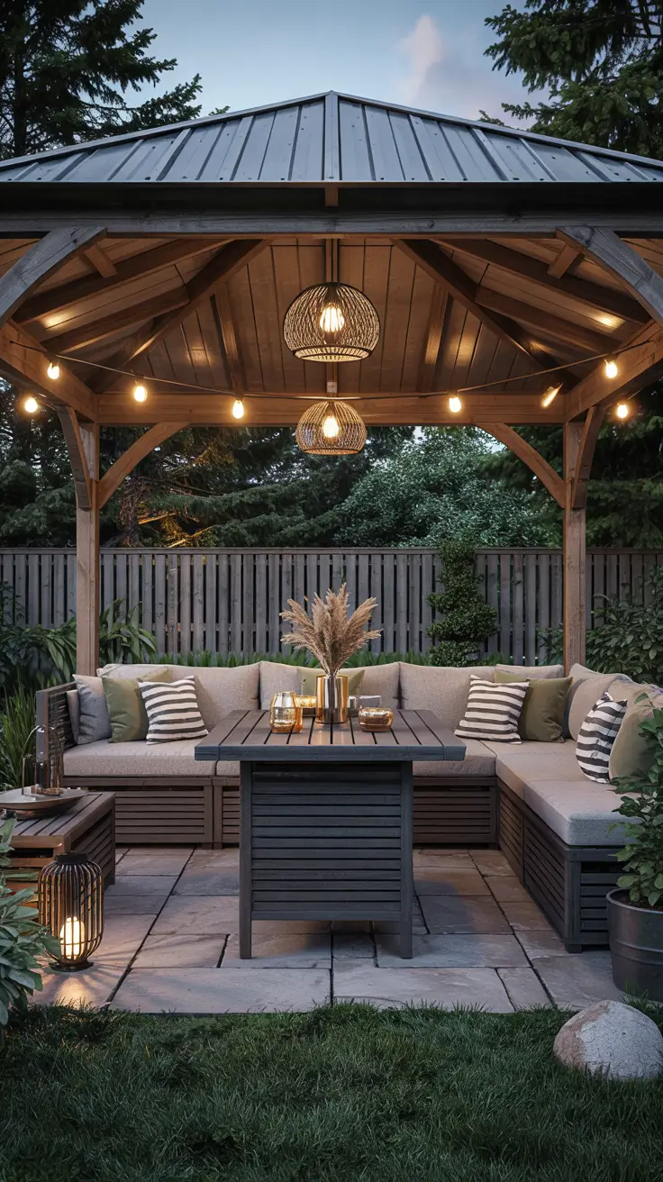 37 Gazebo Lighting Ideas 2026 For Backyard, Patio, Garden And Modern Gazebos