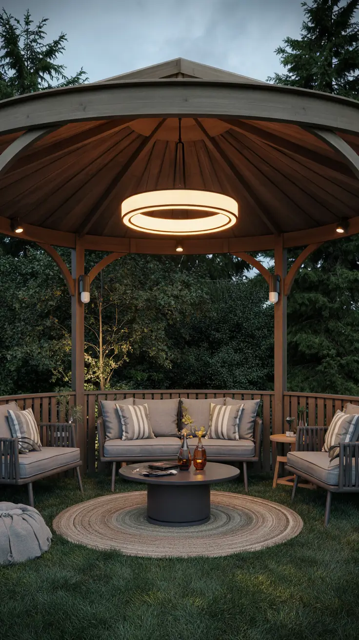 37 Gazebo Lighting Ideas 2026 For Backyard, Patio, Garden And Modern Gazebos