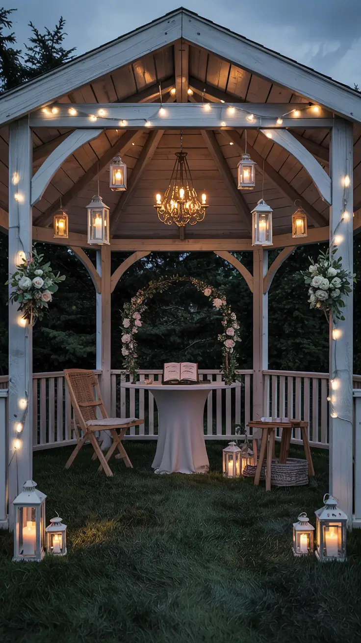 37 Gazebo Lighting Ideas 2026 For Backyard, Patio, Garden And Modern Gazebos