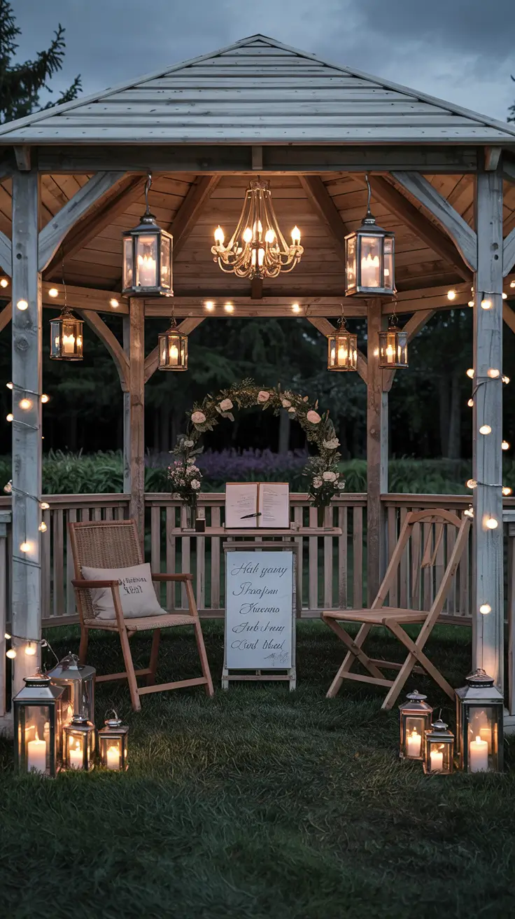 37 Gazebo Lighting Ideas 2026 For Backyard, Patio, Garden And Modern Gazebos