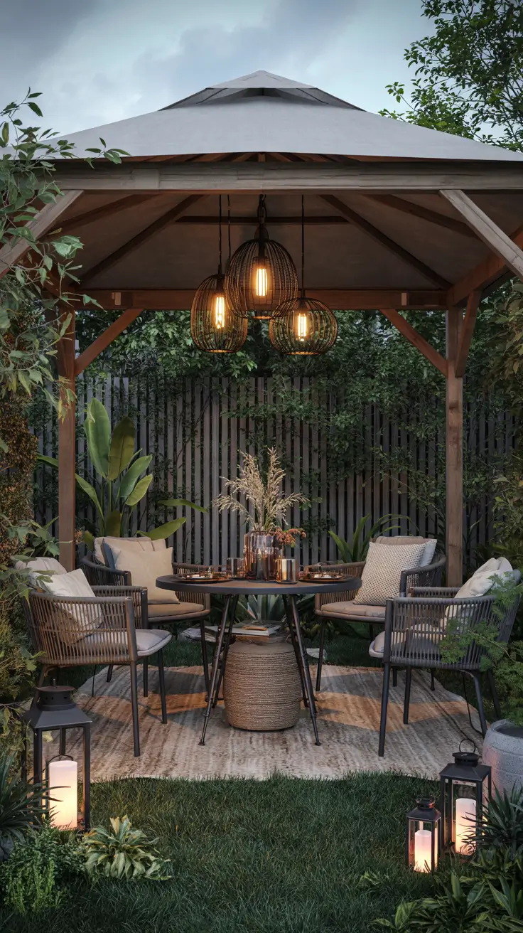 37 Gazebo Lighting Ideas 2026 For Backyard, Patio, Garden And Modern Gazebos