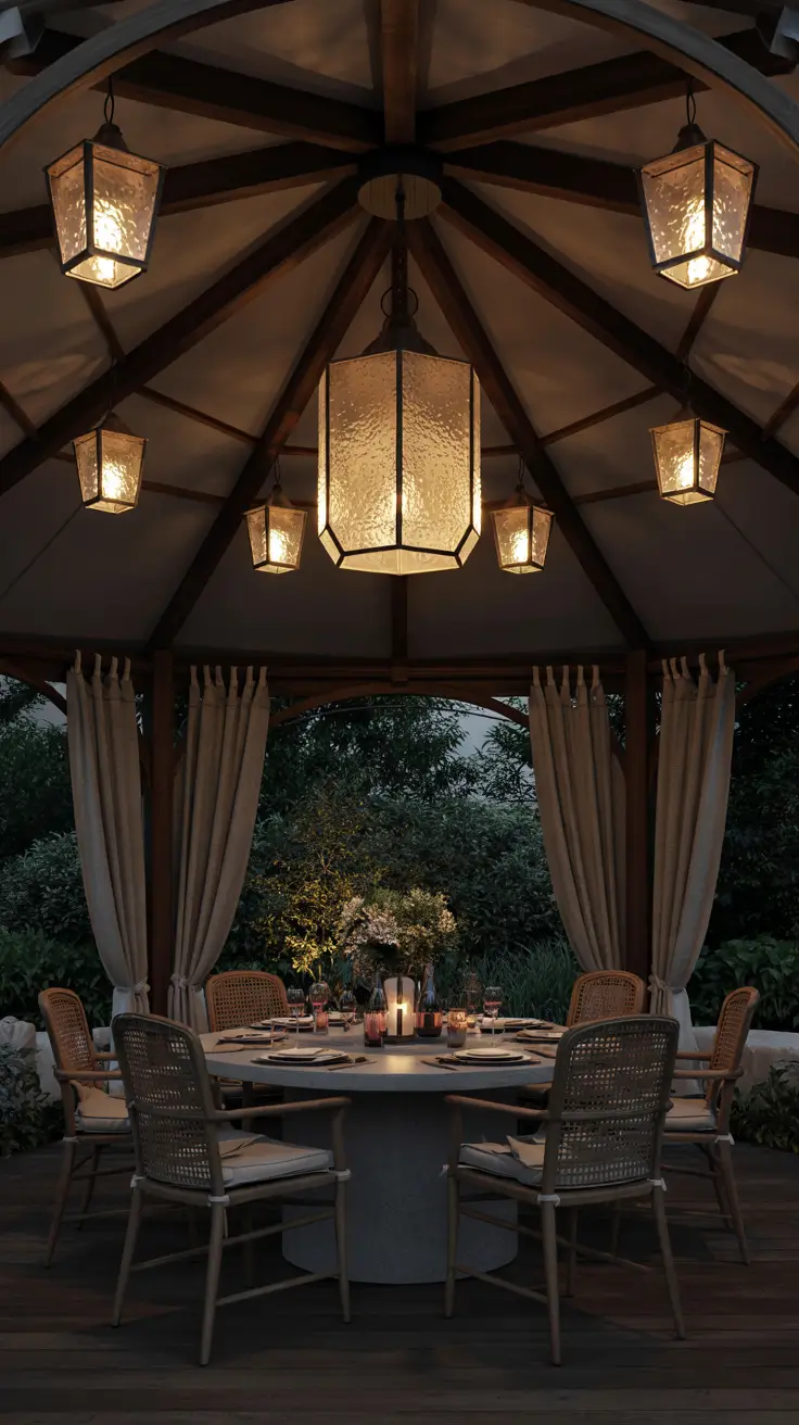 37 Gazebo Lighting Ideas 2026 For Backyard, Patio, Garden And Modern Gazebos