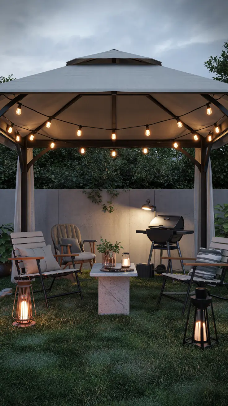 37 Gazebo Lighting Ideas 2026 For Backyard, Patio, Garden And Modern Gazebos