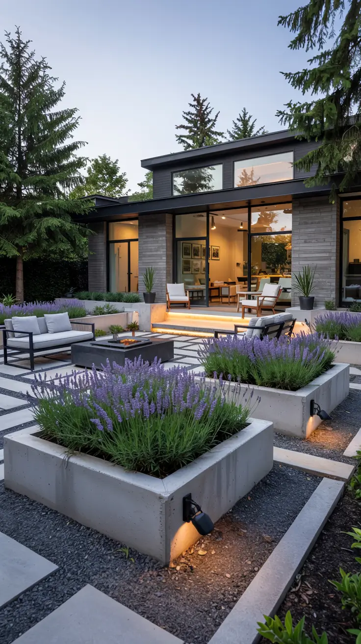 21 Lavender Garden Ideas 2026 For Front Yards, Flower Beds And Modern Landscaping