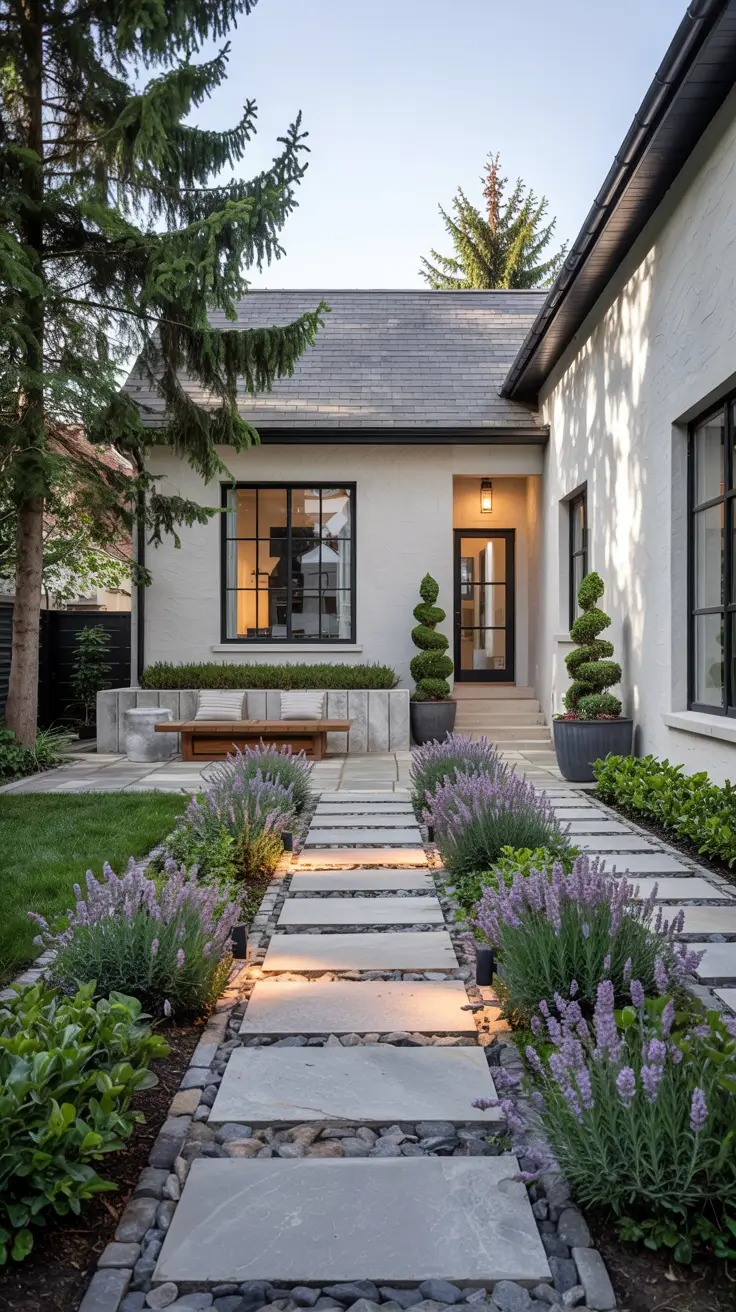 21 Lavender Garden Ideas 2026 For Front Yards, Flower Beds And Modern Landscaping