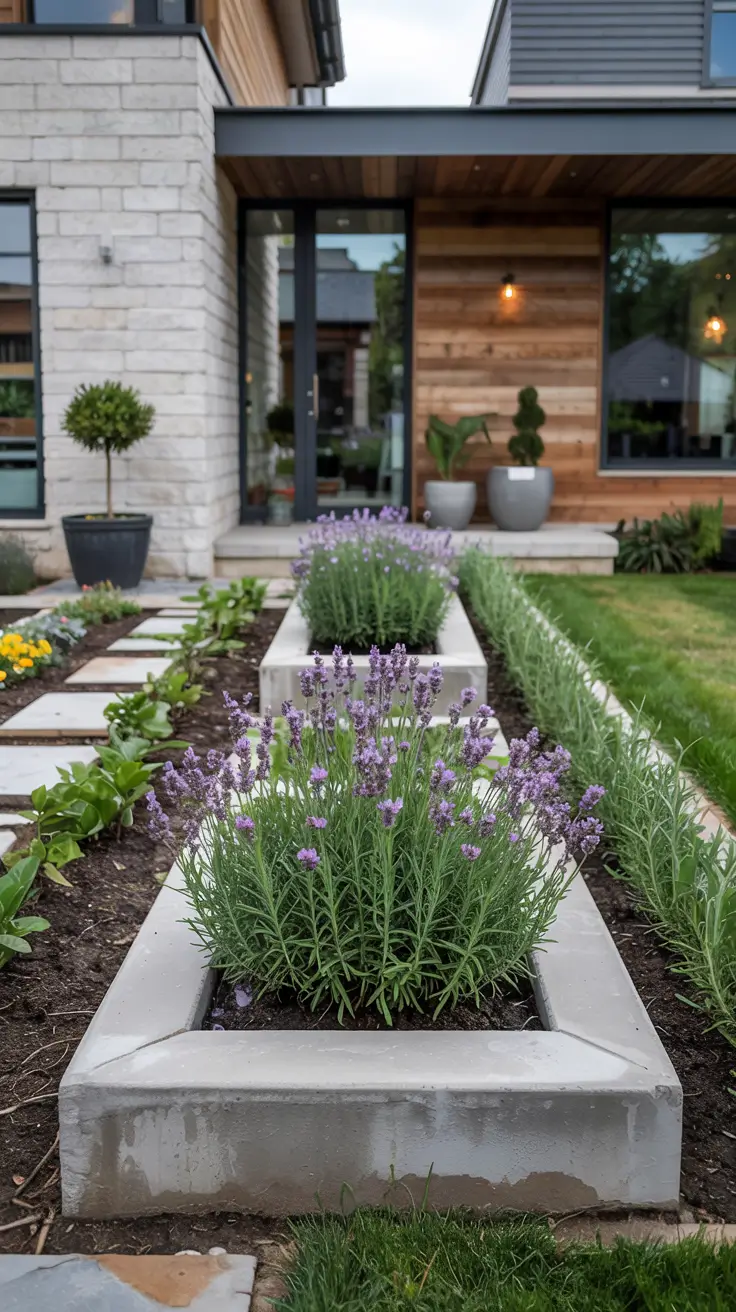 21 Lavender Garden Ideas 2026 For Front Yards, Flower Beds And Modern Landscaping