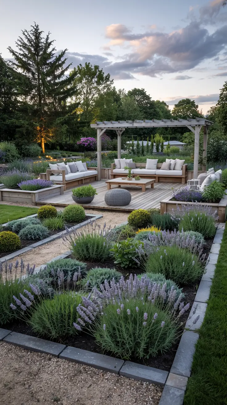 21 Lavender Garden Ideas 2026 For Front Yards, Flower Beds And Modern Landscaping