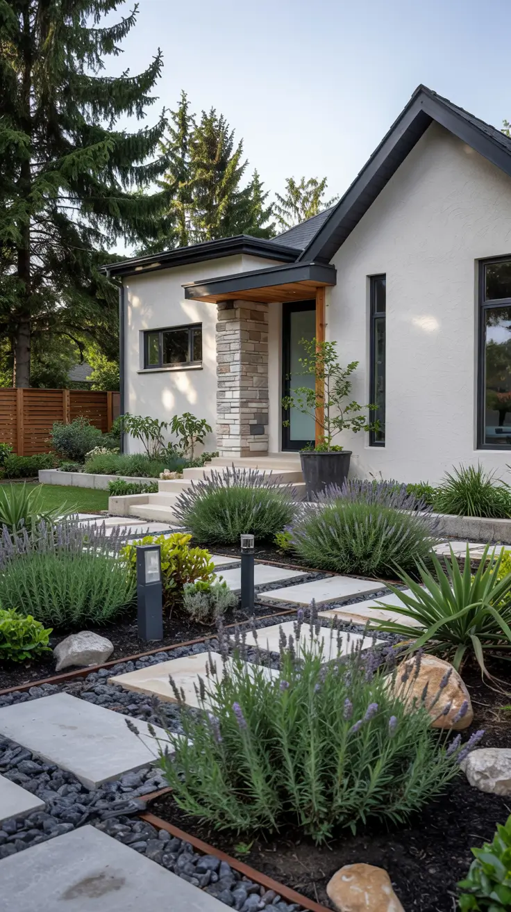 21 Lavender Garden Ideas 2026 For Front Yards, Flower Beds And Modern Landscaping