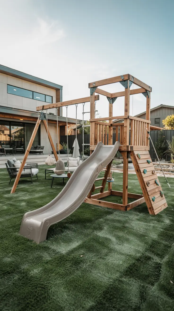 20 Modern Swing Set Ideas 2026 - Stylish Outdoor Designs For Backyards