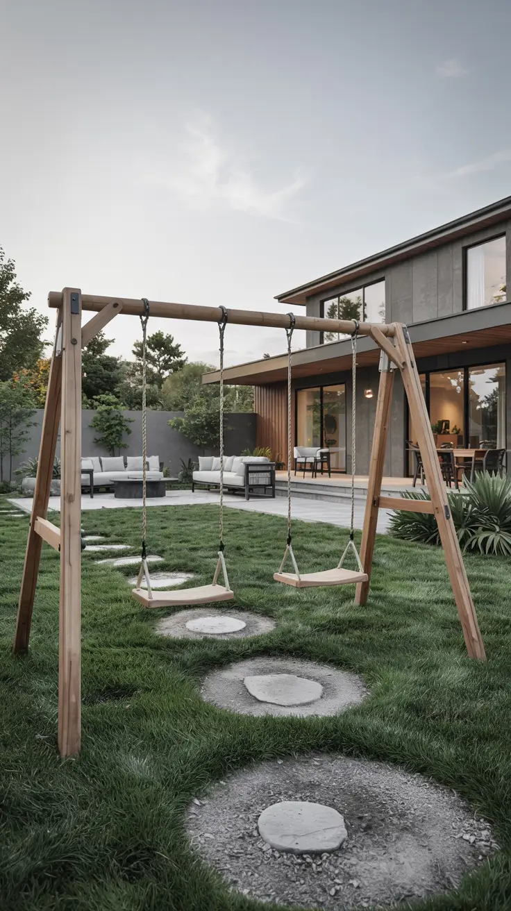 20 Modern Swing Set Ideas 2026 - Stylish Outdoor Designs For Backyards