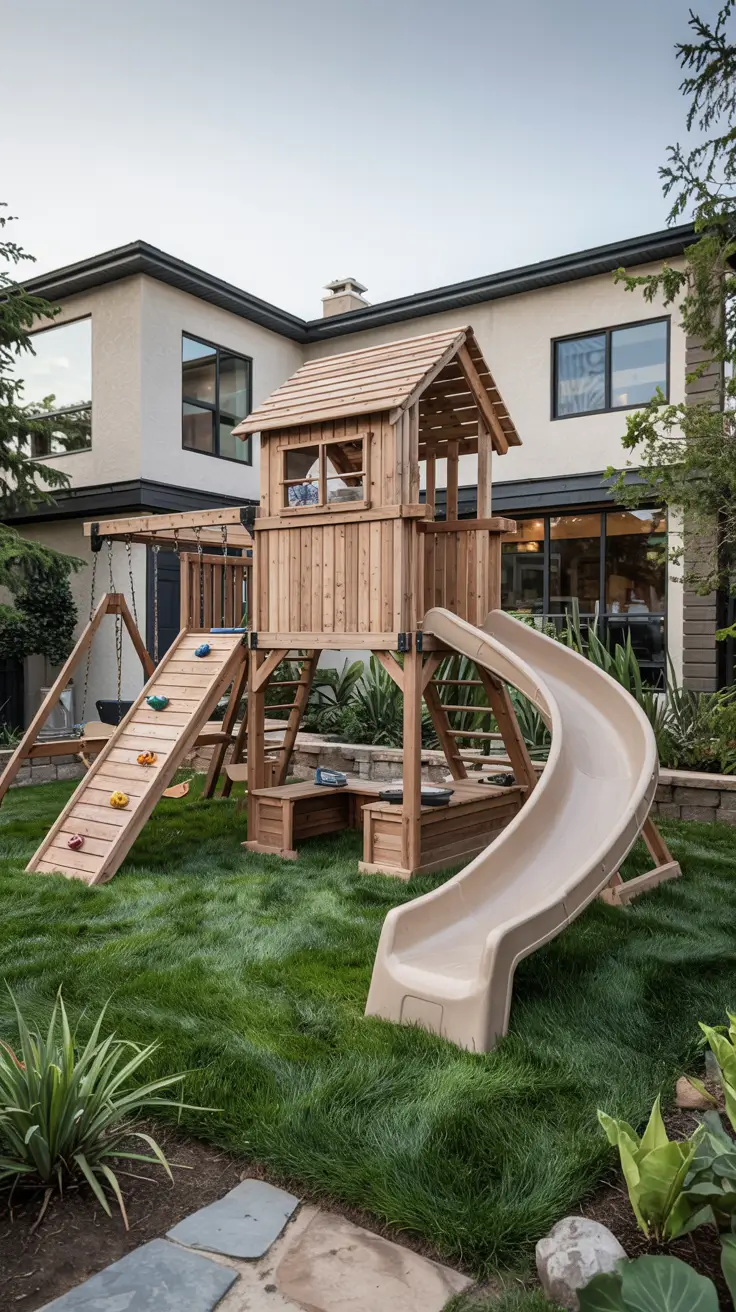 20 Modern Swing Set Ideas 2026 - Stylish Outdoor Designs For Backyards