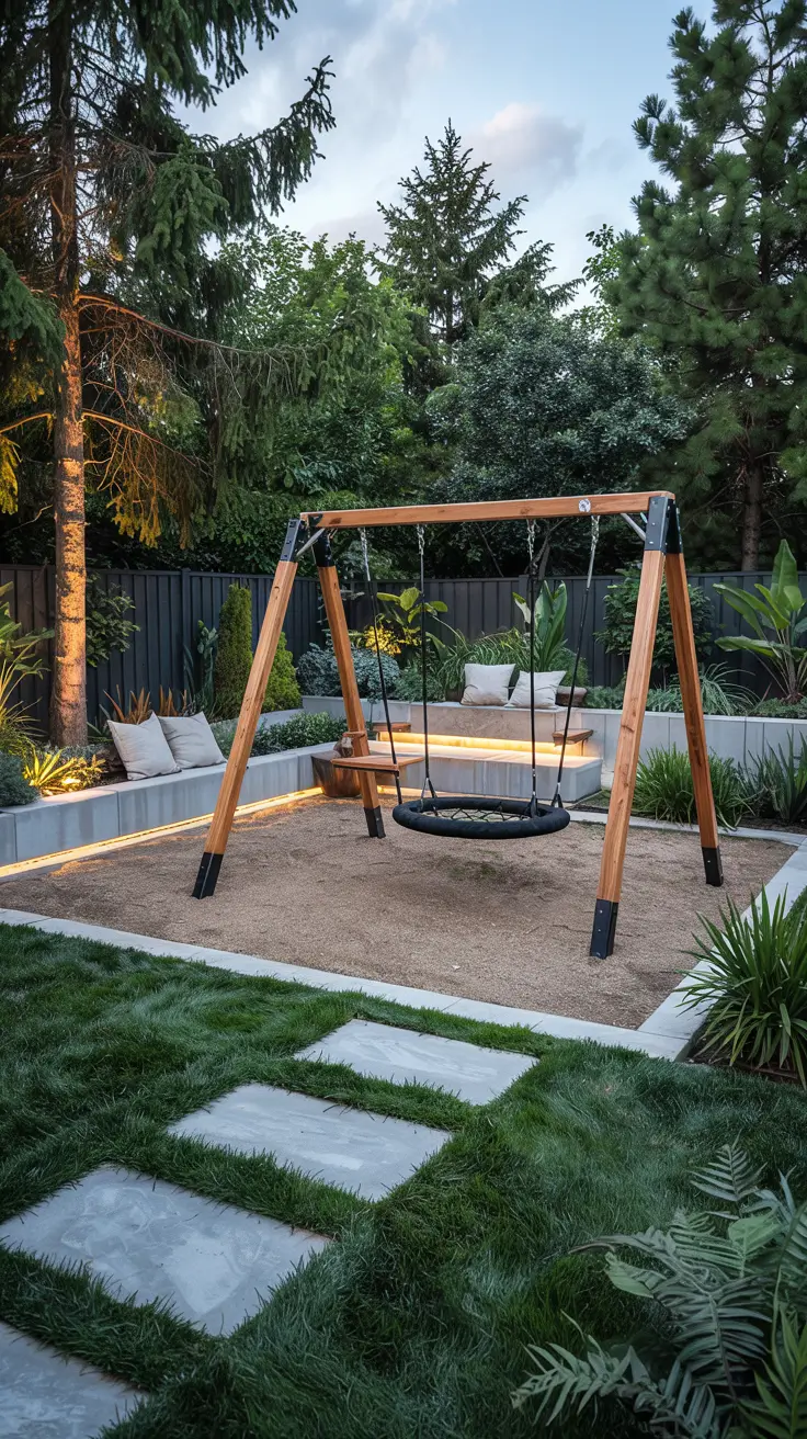 20 Modern Swing Set Ideas 2026 - Stylish Outdoor Designs For Backyards