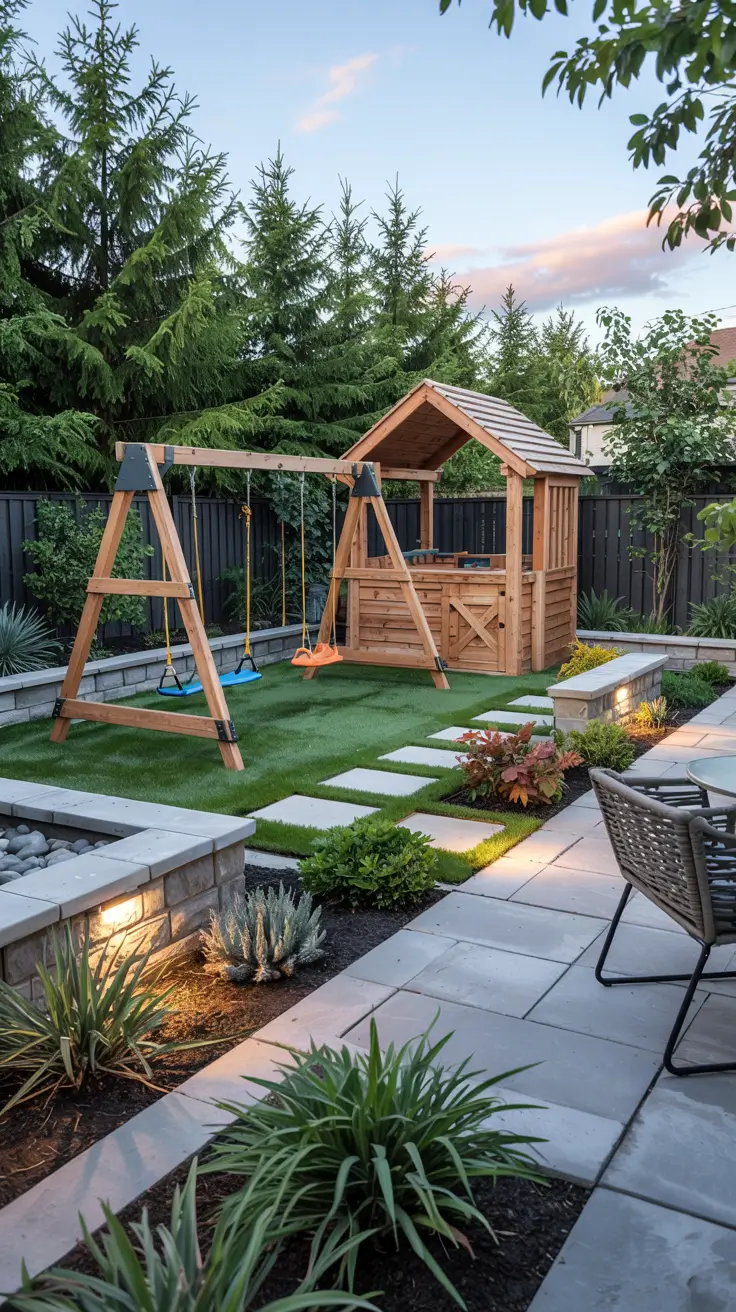 20 Modern Swing Set Ideas 2026 - Stylish Outdoor Designs For Backyards