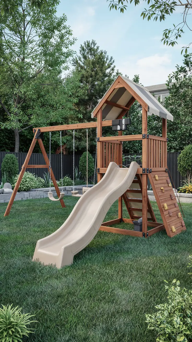 20 Modern Swing Set Ideas 2026 - Stylish Outdoor Designs For Backyards