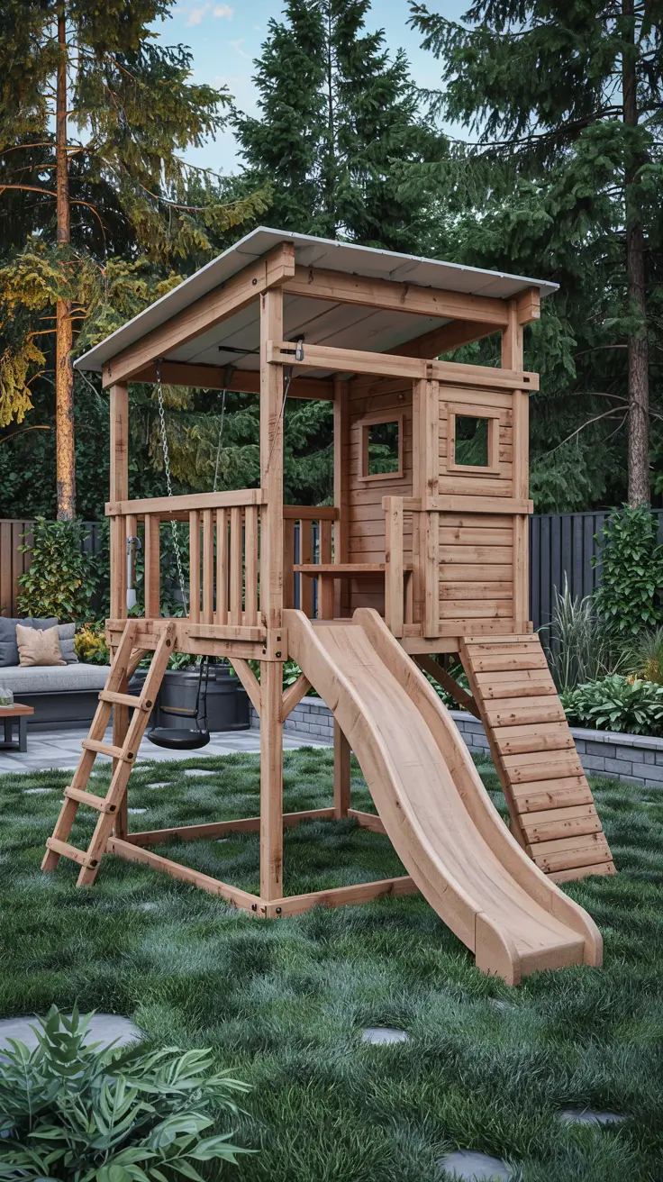 20 Modern Swing Set Ideas 2026 - Stylish Outdoor Designs For Backyards