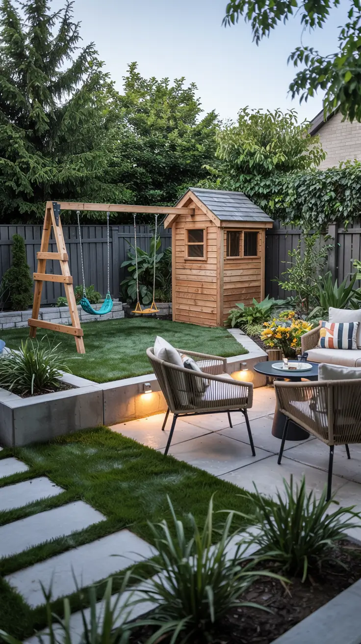 20 Modern Swing Set Ideas 2026 - Stylish Outdoor Designs For Backyards