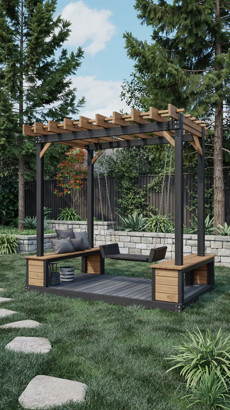 20 Modern Swing Set Ideas 2026 - Stylish Outdoor Designs For Backyards