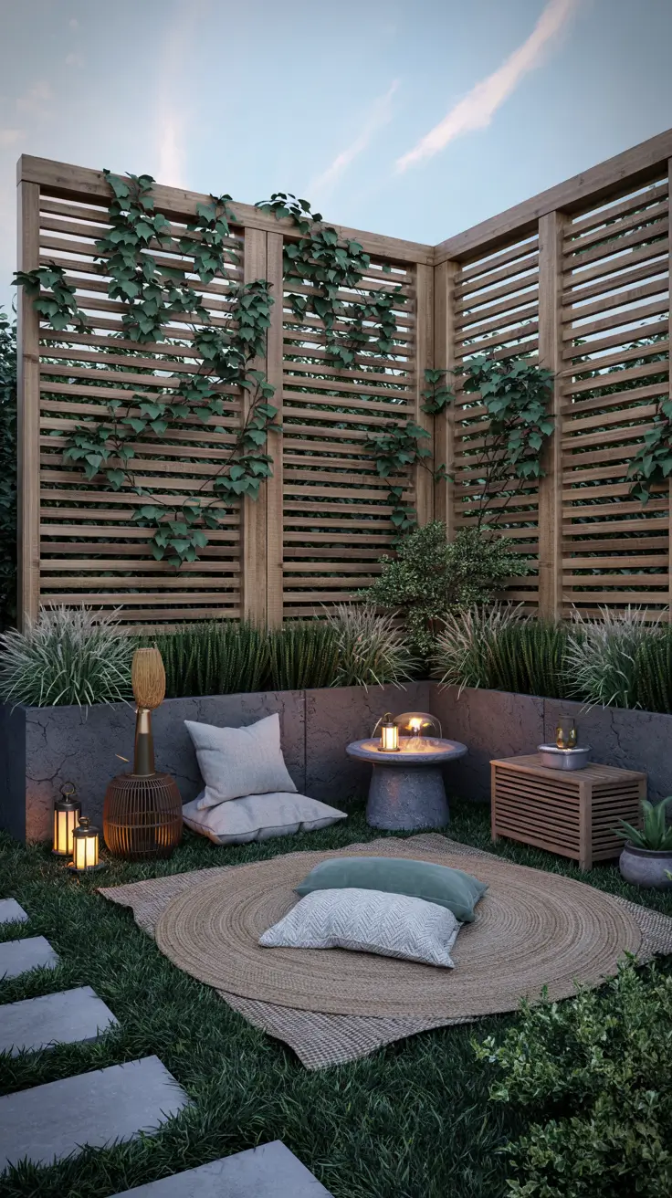 Luxury Apartment Rentals With Outdoor Spaces For Meditation Reference: 24 Outdoor Meditation Space 2026 Design Ideas DIY Backyards Balcony