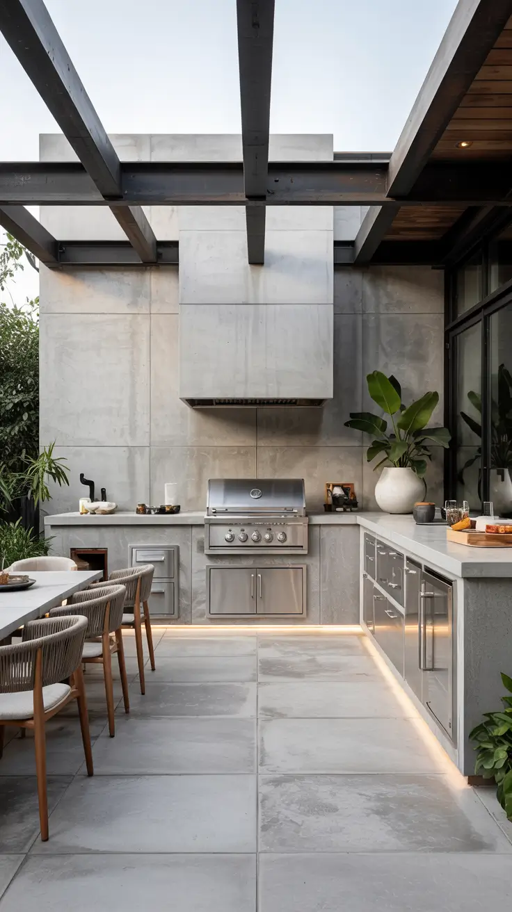 30 Patio BBQ Area 2026 – Outdoor Kitchen Design Ideas for Backyard