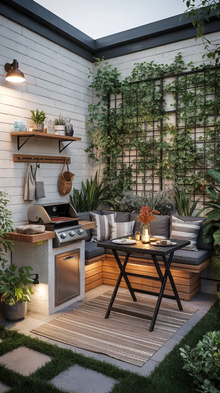30 Patio BBQ Area 2026 – Outdoor Kitchen Design Ideas for Backyard