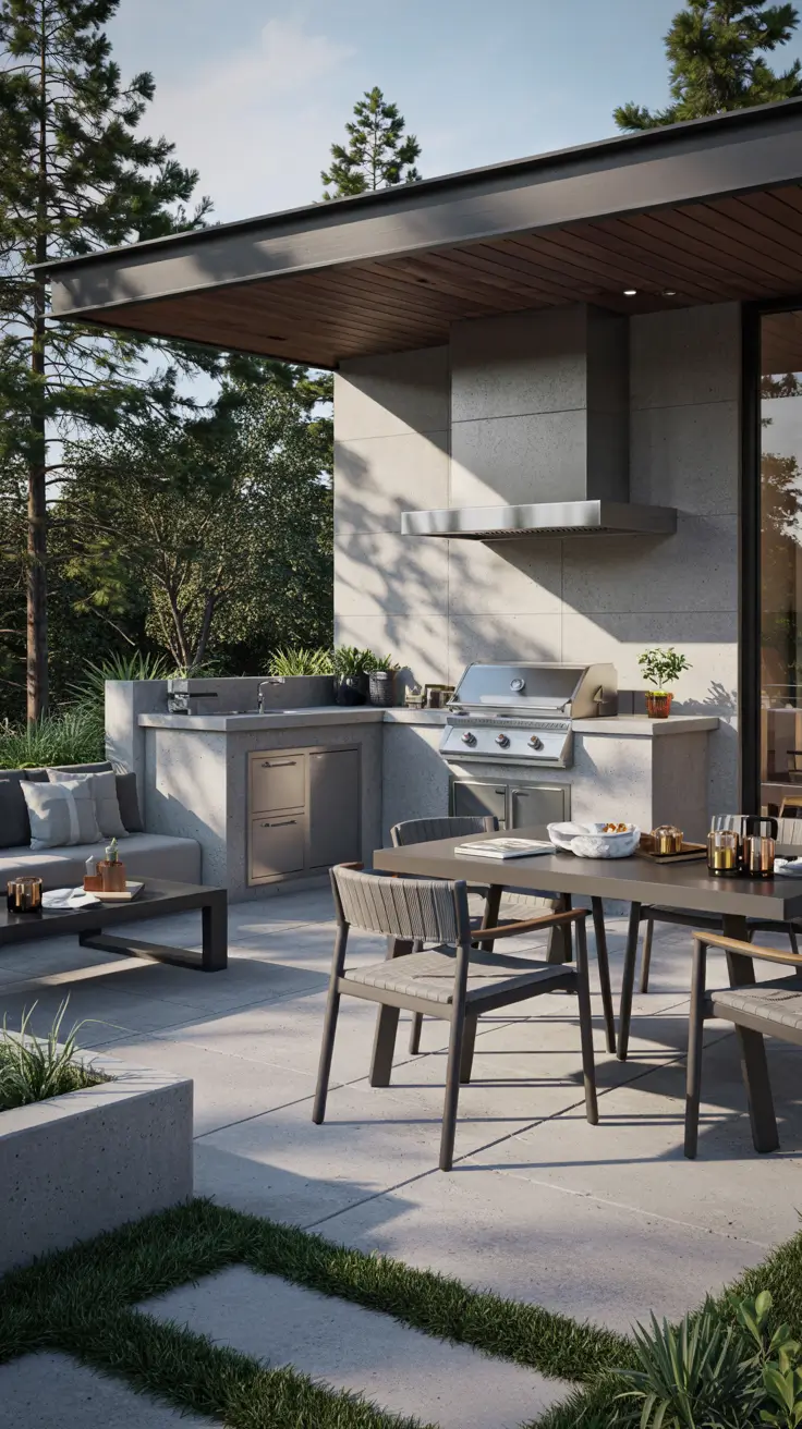 30 Patio BBQ Area 2026 – Outdoor Kitchen Design Ideas for Backyard