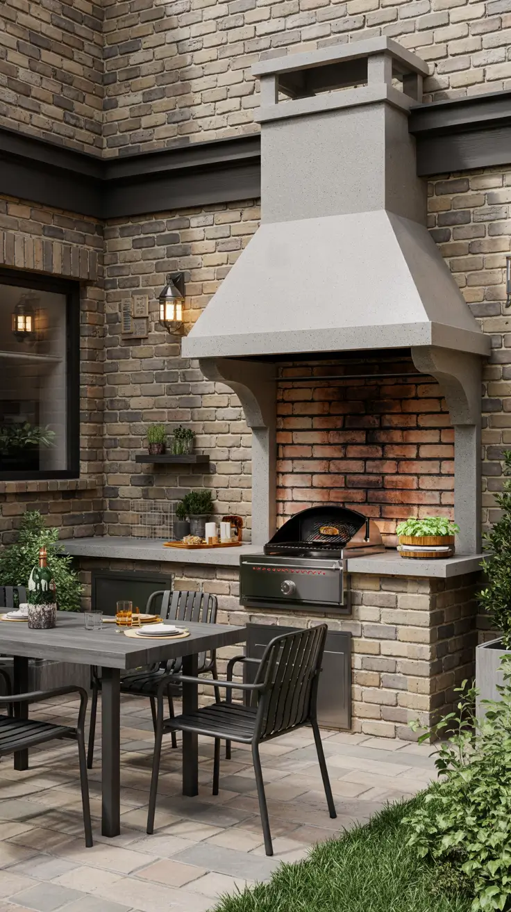 30 Patio BBQ Area 2026 – Outdoor Kitchen Design Ideas for Backyard