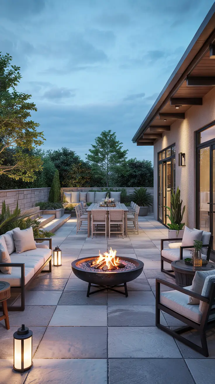 37 Patio With Fire Pit 2026 - Modern Outdoor Ideas for Stylish Backyards