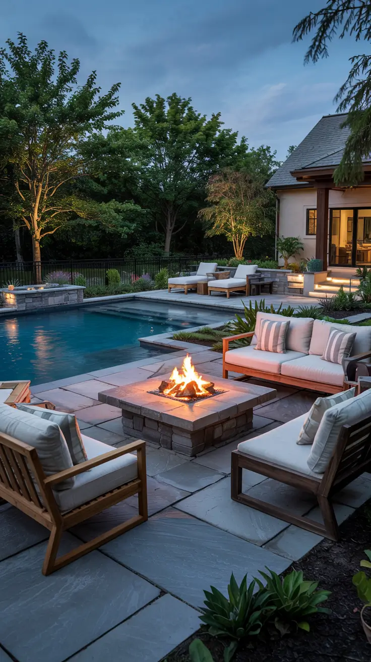 37 Patio With Fire Pit 2026 - Modern Outdoor Ideas for Stylish Backyards