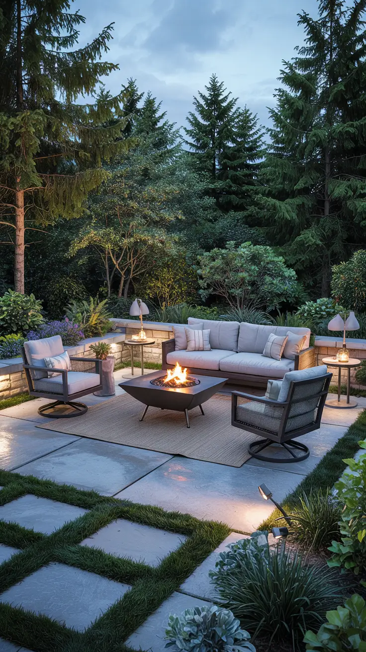 37 Patio With Fire Pit 2026 - Modern Outdoor Ideas for Stylish Backyards