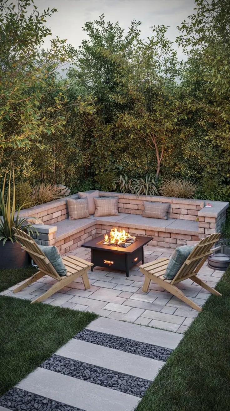 37 Patio With Fire Pit 2026 - Modern Outdoor Ideas for Stylish Backyards