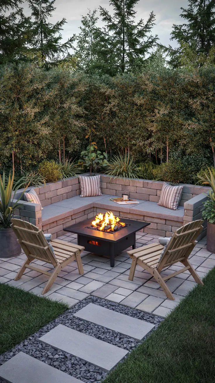 37 Patio With Fire Pit 2026 - Modern Outdoor Ideas for Stylish Backyards