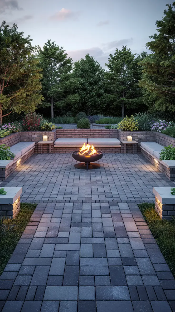 37 Patio With Fire Pit 2026 - Modern Outdoor Ideas for Stylish Backyards