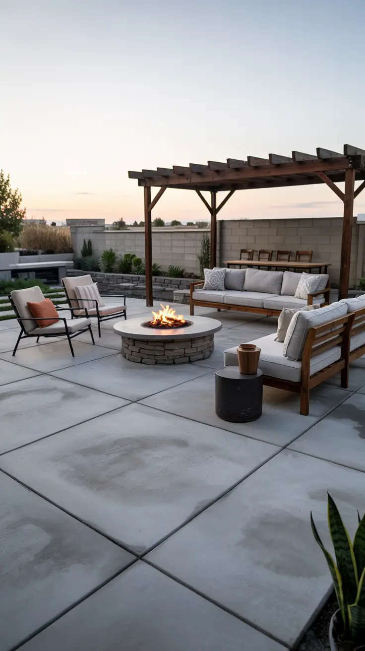 37 Patio With Fire Pit 2026 - Modern Outdoor Ideas for Stylish Backyards