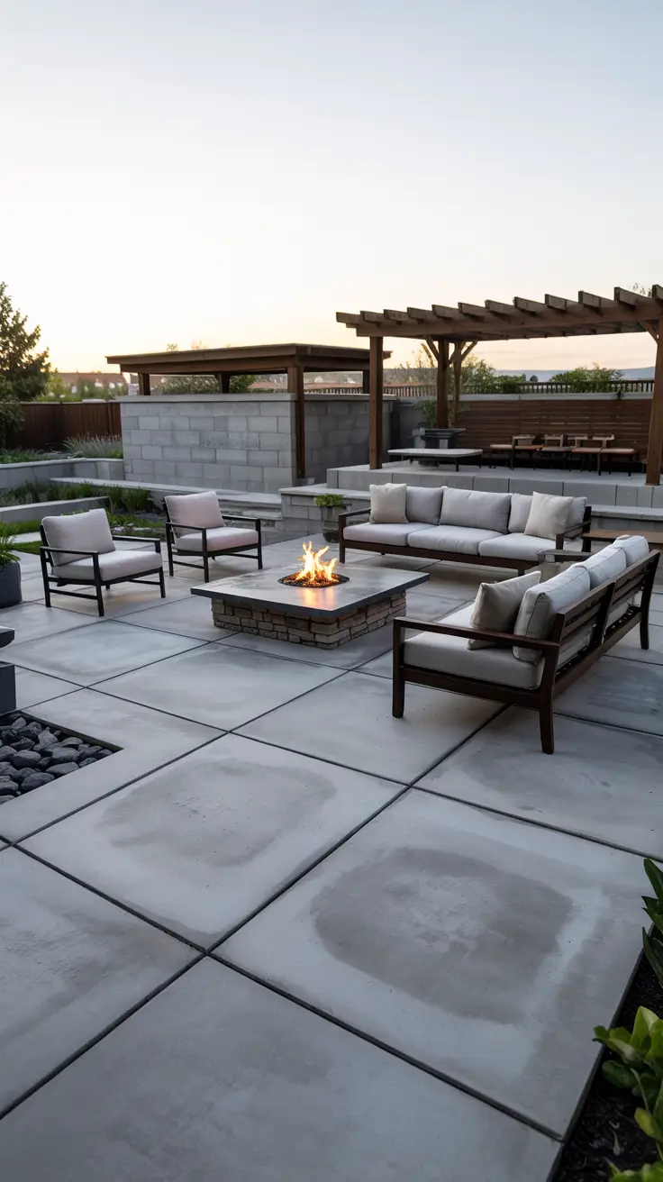 37 Patio With Fire Pit 2026 - Modern Outdoor Ideas for Stylish Backyards