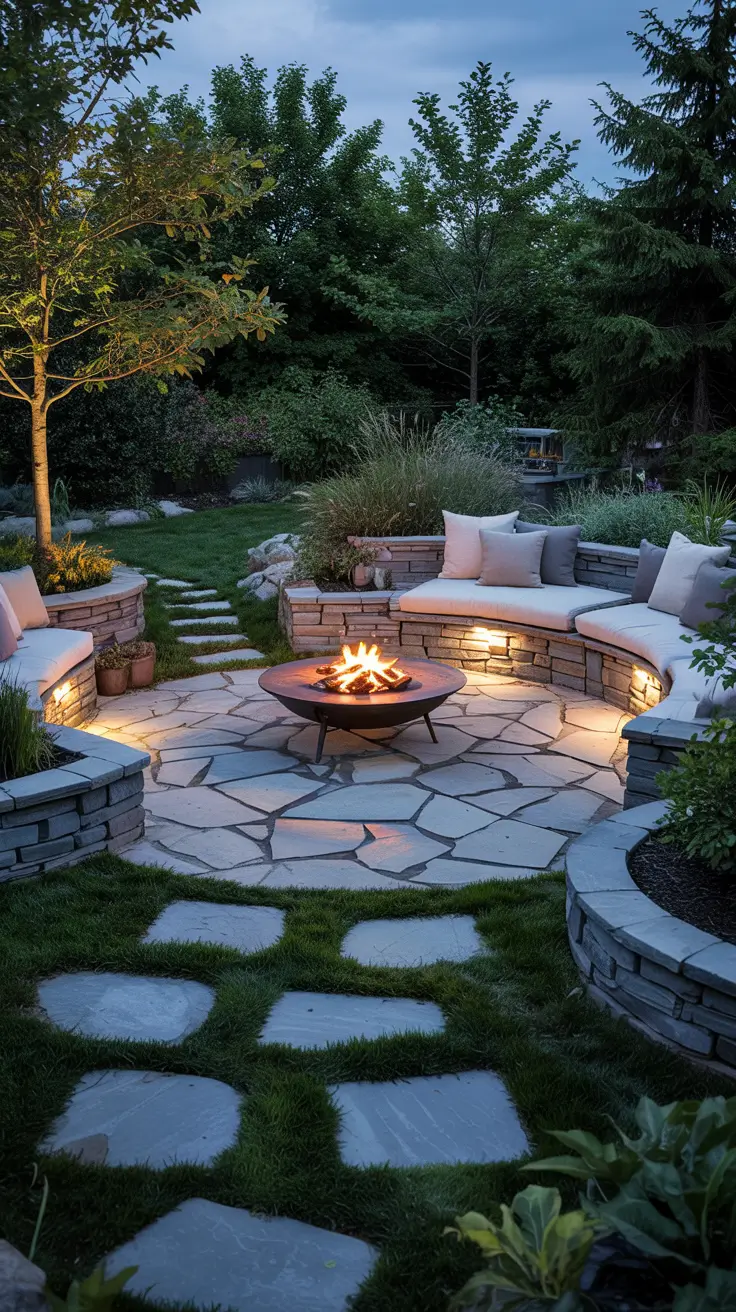 37 Patio With Fire Pit 2026 - Modern Outdoor Ideas for Stylish Backyards