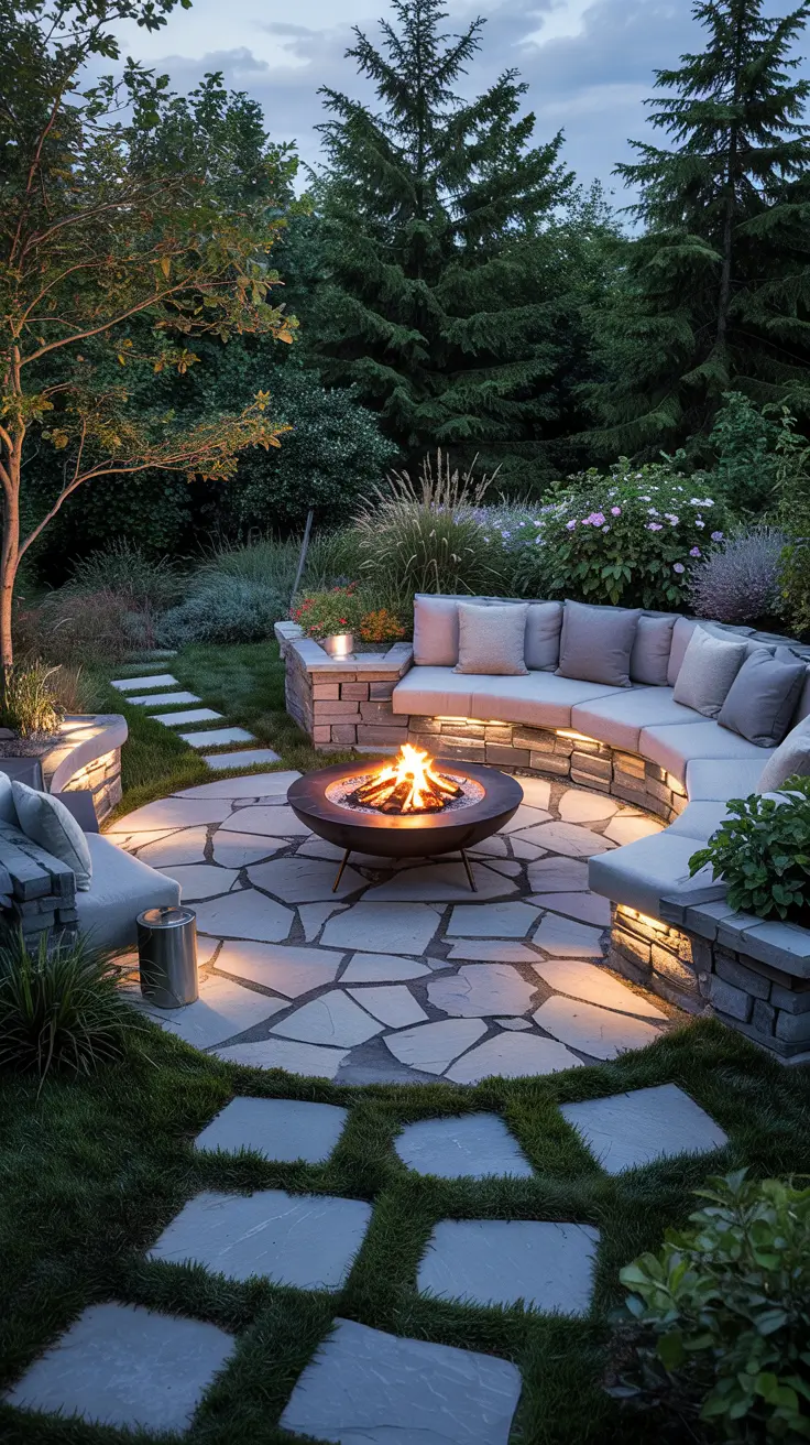 37 Patio With Fire Pit 2026 - Modern Outdoor Ideas for Stylish Backyards
