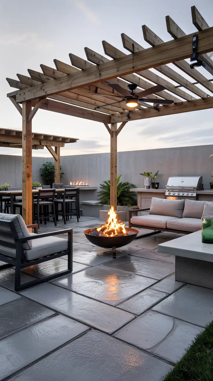37 Patio With Fire Pit 2026 - Modern Outdoor Ideas for Stylish Backyards