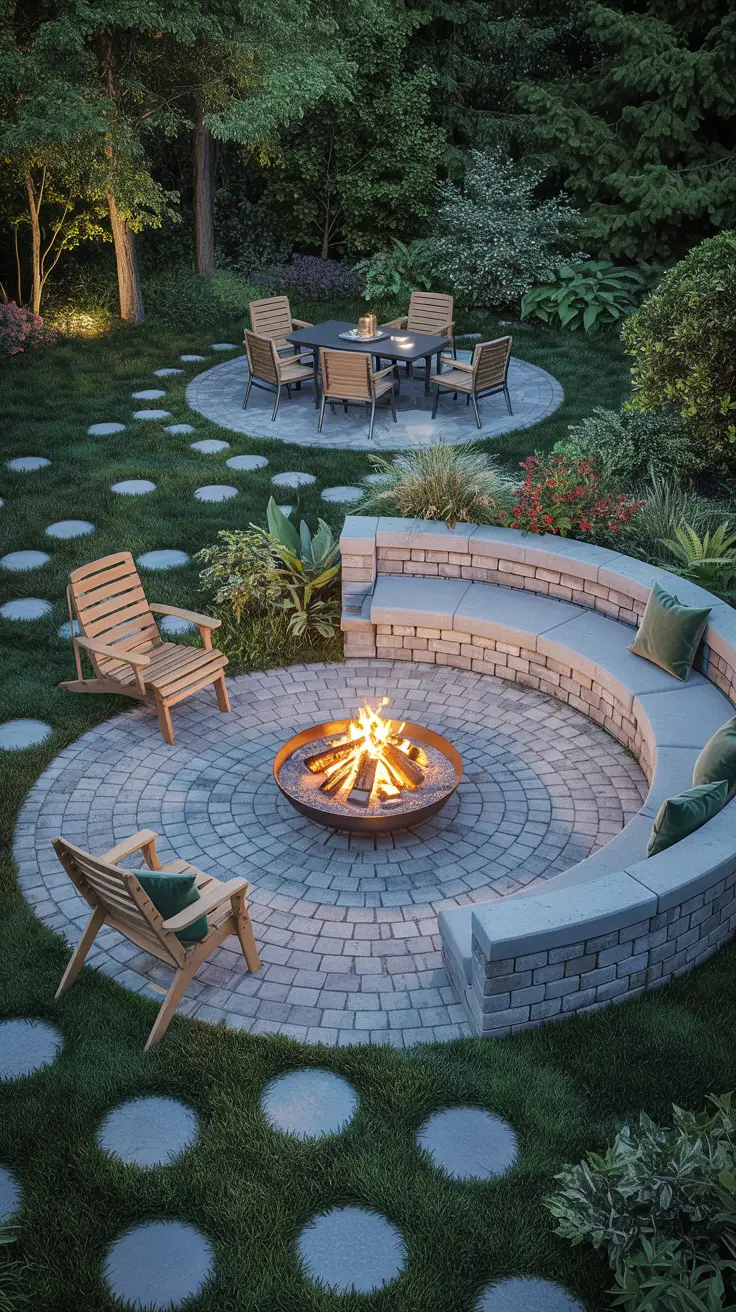 37 Patio With Fire Pit 2026 - Modern Outdoor Ideas for Stylish Backyards